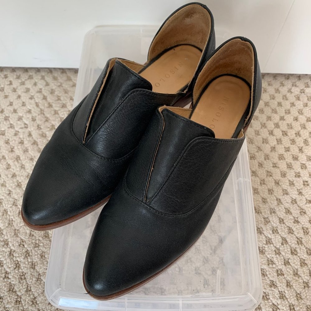 Nisolo Emma d'Orsay Oxford Black Size 6.5